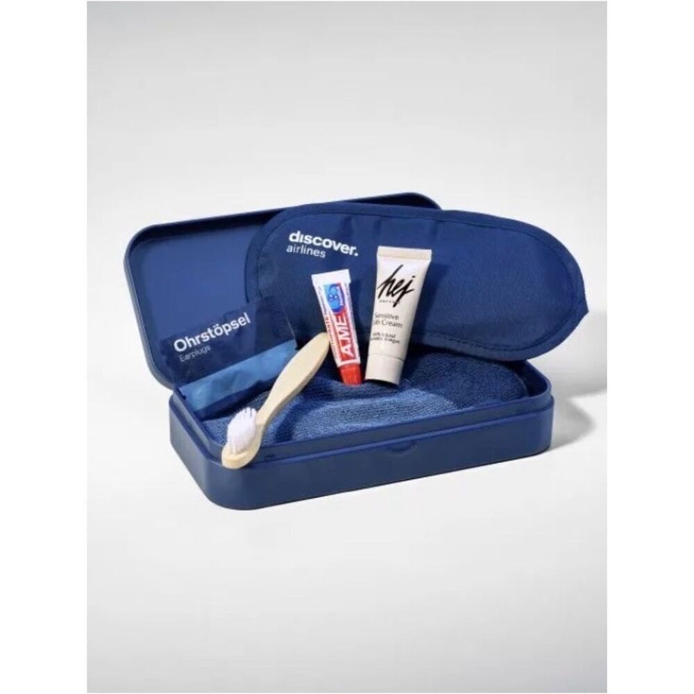 Discover Airlines Business Class Travel Amenity Kit